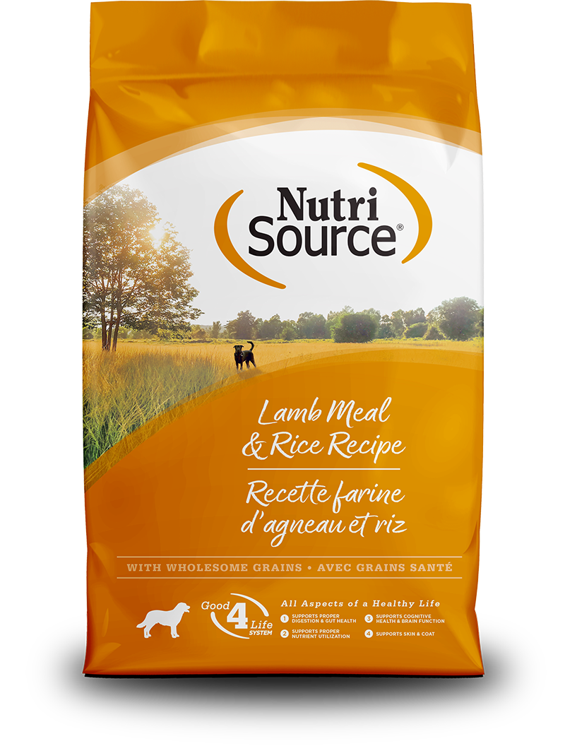 NutriSource Lamb Meal & Rice Recipe dog food