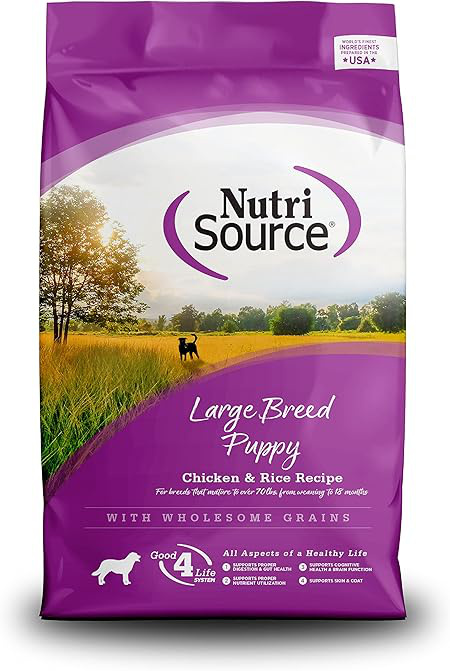 NutriSource Large Breed Puppy Chicken & Rice Recipe dog food